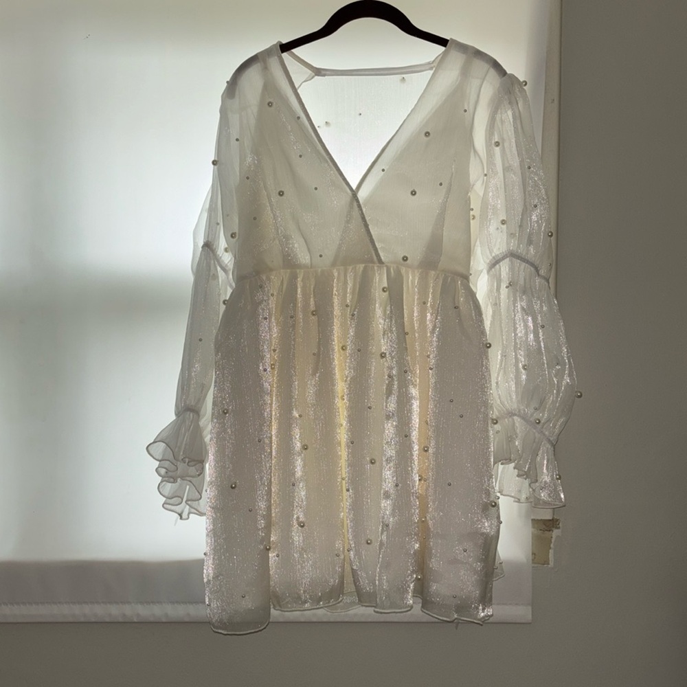 Showpo SOLANNA MINI pearl dress